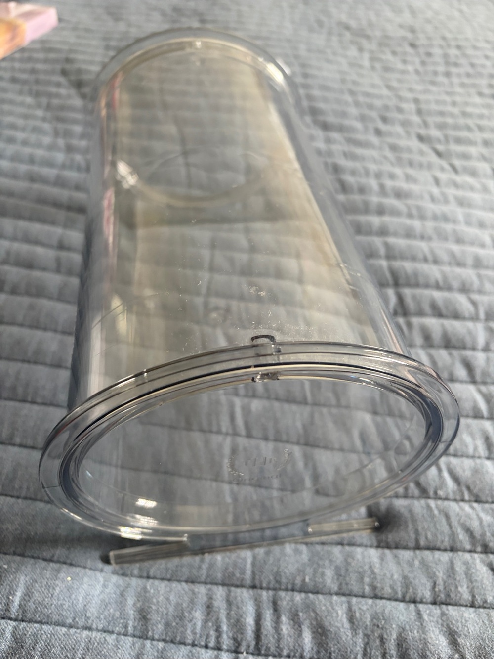 The Home Edit Clear Plastic Cylinder Organizer